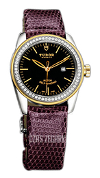 Tudor Glamour Date Czarny/Skóra Ø31 mm 53023-BIDPRLZS