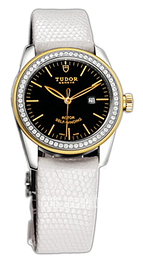 Tudor Glamour Date Czarny/Skóra Ø31 mm 53023-BIDWLZS