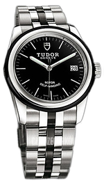 Tudor Glamour Date Czarny/Czeramiczna Ø36 mm 55010N-68050N-BIDSTL