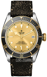 Tudor Black Bay Żółte złoto/Skóra Ø41 mm M79733N-0003