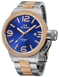 TW Steel Canteen Niebieski/Stal Ø50 mm CB146