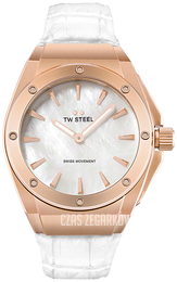 TW Steel Tech Biały/Skóra Ø38 mm CE4025