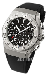 TW Steel Chronograph Czarny/Guma Ø44 mm CE5008