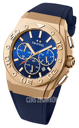 TW Steel Chronograph Niebieski/Guma Ø48 mm CE5011