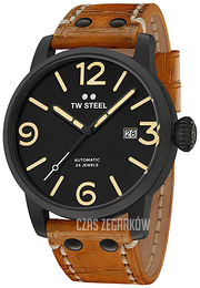 TW Steel Maverick Czarny/Skóra Ø45 mm MS35