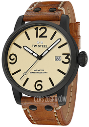 TW Steel Maverick Kremowy/Skóra Ø45 mm MS41