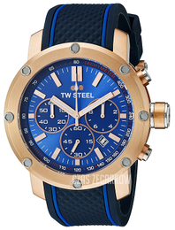 TW Steel Tech Niebieski/Guma Ø48 mm TS3