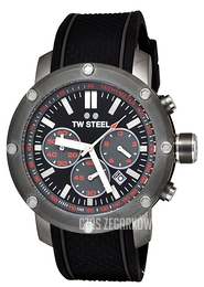 TW Steel Tech Czarny/Guma Ø48 mm TS4