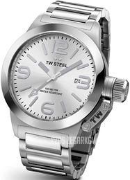 TW Steel Canteen Srebrny/Stal Ø40 mm TW304