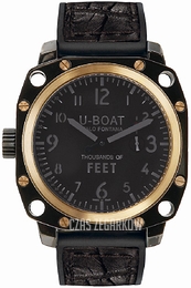 U-Boat Thousands of Feet Czarny/Skóra Ø50 mm 5388