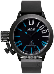 U-Boat Classico Czarny/Guma Ø47 mm 7541/6949