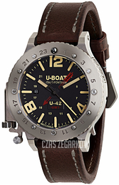 U-Boat U-42 Czarny/Skóra Ø50 mm 8095