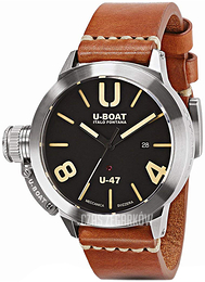 U-Boat Classico Czarny/Skóra Ø47 mm 8105