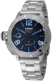 U-Boat Sommerso Niebieski/Stal Ø46 mm 9014/MT