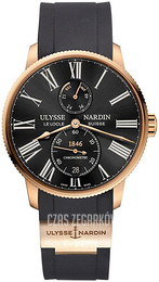 Ulysse Nardin Marine Torpilleur Czarny/Guma Ø42 mm 1182-310-3-42