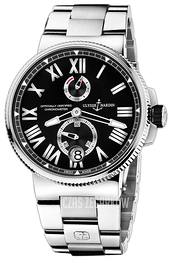 Ulysse Nardin Marine Collection Czarny/Stal Ø45 mm 1183-122-7M-42