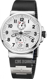 Ulysse Nardin Marine Collection Chronometer Srebrny/Guma Ø43 mm 1183-126-3-61