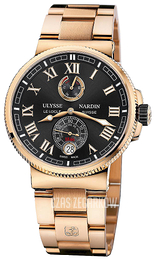 Ulysse Nardin Marine Collection Czarny/18 karatowe różowe złoto Ø43 mm 1186-126-8M-42