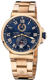 Ulysse Nardin Marine Collection Niebieski/18 karatowe różowe złoto Ø43 mm 1186-126-8M-43