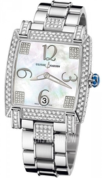 Ulysse Nardin Ladies Caprice Biały/18 karatowe białe złoto Ø34 mm 130-91FC-8C-601