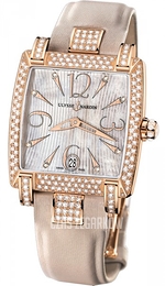Ulysse Nardin Ladies Caprice Biały/Tkanina Ø34 mm 136-91AC-695