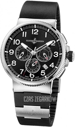 Ulysse Nardin Marine Collection Chronograph Czarny/Guma Ø43 mm 1503-150-3-62