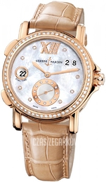 Ulysse Nardin Dual Time Lady Biały/Skóra Ø37 mm 246-22B-391