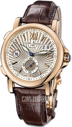 Ulysse Nardin Dual Time Srebrny/Skóra Ø42 mm 246-55-30
