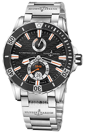 Ulysse Nardin Marine Collection Czarny/Stal Ø44 mm 263-10-7M-952