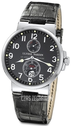 Ulysse Nardin Marine Collection Chronometer Czarny/Skóra Ø41 mm 263-66-62