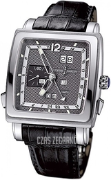 Ulysse Nardin Perpetual Calendar Quadrato Szary/Skóra Ø42 mm 320-90-69
