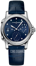 Ulysse Nardin Dual Time Niebieski/Skóra Ø37.5 mm 3243-222B-93