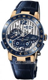 Ulysse Nardin Perpetual Calendar El Toro Srebrny/Skóra Ø43 mm 326-00