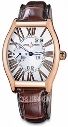 Ulysse Nardin Perpetual Calendar Ludovico Srebrny/Skóra Ø43 mm 336-48