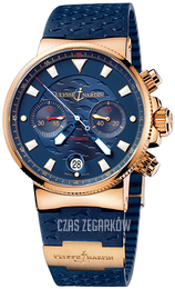 Ulysse Nardin Marine Collection Niebieski/18 karatowe różowe złoto Ø41 mm 356-68LE-3