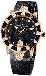 Ulysse Nardin Ladies Diver Czarny/Guma Ø40 mm 8106-101EC-3C-12