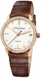 Ulysse Nardin Classico Biały/Skóra Ø31 mm 8106-116B-2-990