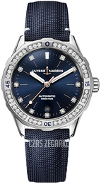 Ulysse Nardin Diver Niebieski/Skóra Ø39 mm 8163-182B-13