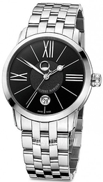 Ulysse Nardin Classico Czarny/Stal Ø40 mm 8293-122-7-42