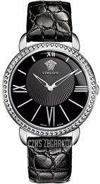 Versace Czarny/Skóra Ø38 mm M6Q99D008S009