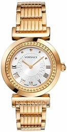 Versace Vanity Srebrny/Stal w kolorze różowego złota Ø35 mm P5Q80D001S080