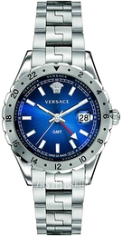 Versace Hellenyium Niebieski/Stal Ø42 mm V11010015