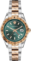 Versace Hellenyium GMT Zielony/Stal Ø42 mm V11050016
