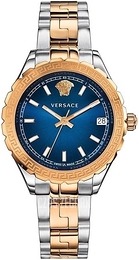 Versace Hellenyium Lady Niebieski/Stal Ø35 mm V12060017