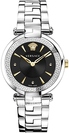 Versace Revive Czarny/Stal Ø35 mm VE2L00321