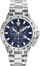 Versace Sport Tech Niebieski/Stal Ø45 mm VE3E00521
