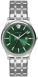 Versace Aiakos Zielony/Stal Ø44 mm VE4A00620
