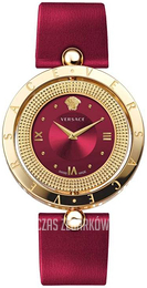 Versace Eon Czerwony/Skóra Ø33.5 mm VE7901223