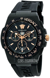 Versace Greca Szary/Guma Ø45 mm VE7H00323