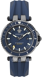 Versace V Race Diver Niebieski/Plastik Ø46 mm VEAK00218